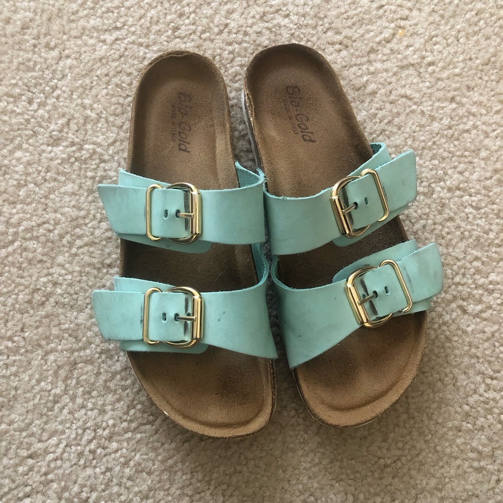 Bio-Gold Birkenstock style sandal
